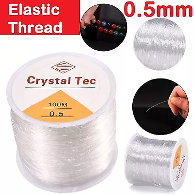 Elastic Beading Thread Cord Bracelet String For DIY Stretchy Jewelry Making Kit • $11.49