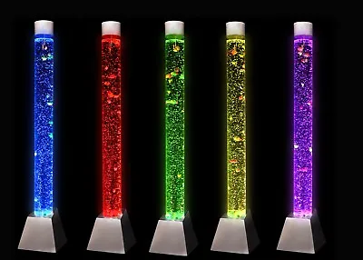 £462.99 • Buy Large 183cm Round Bubble Tube With Colour Changing LED Lights Sensory Furniture