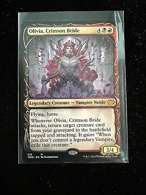 Olivia Crimson Bride Showcase MTG Innistrad: Crimson Vow 315 Mythic English NM • $9.95