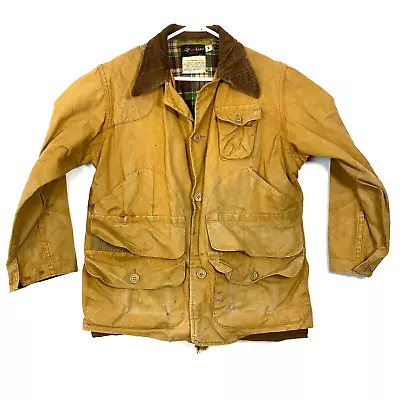 VTG Redhead Men's 70s Canvas Duck Distressed Hunting Jacket Sz M • $31.85