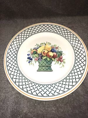 Villeroy & Boch Basket Chop Plate (Round Platter)  12 3/4” Across • $49.95