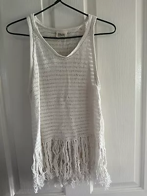 Zulu And Zephyr Knit Tassel Tank • $30