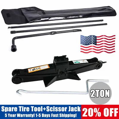 Spare Tire Lug Wrench Tool Kit For 2003-2017 Ford Super Duty F250 F350+2Ton Jack • $70.30