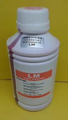 250ml Pigment Sublimation Light Magenta Bulk Refill Ink For Epson Compatible Usa • $12.99