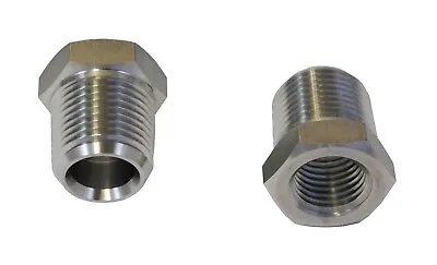 3/8  Male NPT To 1/4  Female NPT Bushing Reducer - 304 Stainless Steel • $5.91