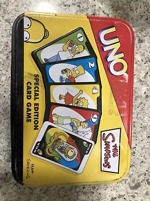Vintage The Simpsons Uno Card Game. • £0.99