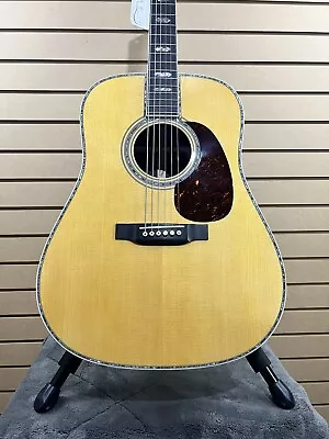 Martin D-45 Acoustic Guitar - Natural W/OHSC & PLEK*D #939 • $9699