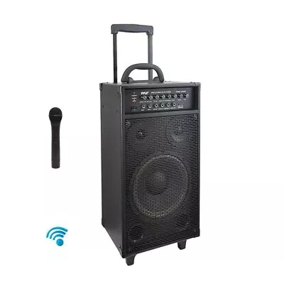 Pyle PWMA1050BT 800W Portable Bluetooth PA System W/Microphone & VHF Band • $219.99