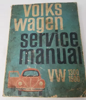 1969 Reprint '71 Volkswagen Service Manual VW 1300 1500 Robert Bentley Well Worn • $29.95