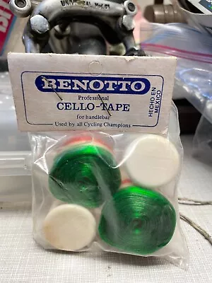 $28 • Buy Vintage NOS BENOTTO Tri Colore Italian Handlebar Tape,  Cello-tape 