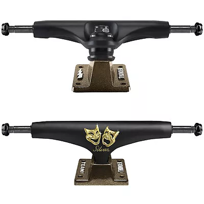 Thunder Skateboard Trucks Miles Silvas Masked Hollows Black/Gold 149 (8.5 ) Pair • $69.95