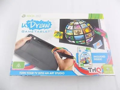 Brand New Sealed Xbox 360 UDraw Game Tablet THQ Draw Studio Instant Artist Ta... • $49.90