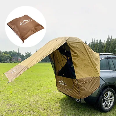 Tailgate Shade Awning Tent Car Camping Road Trip Essentials SUV Van Waterproof • $50.36