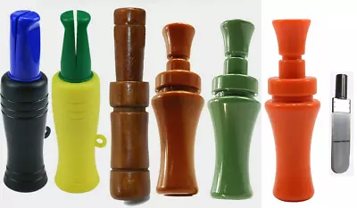  Duck Hunt Call Whistle For Mallard Drake Hunting Vivid Voice - Various Models • $12.74