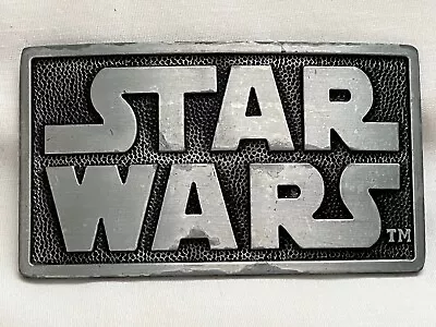 STAR WARS TM Metal Logo 2005 4  Belt Buckle • $14.50