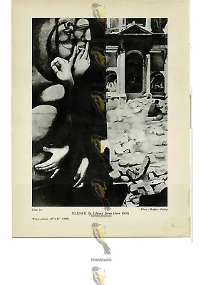 Silence Edward Burra Book Illustration (Print) 1946 • £13.97