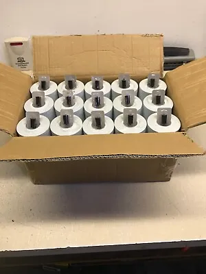 (1) Case  Fresh White Labels For 1110 Monarch 240 Rolls & Inkers • $165