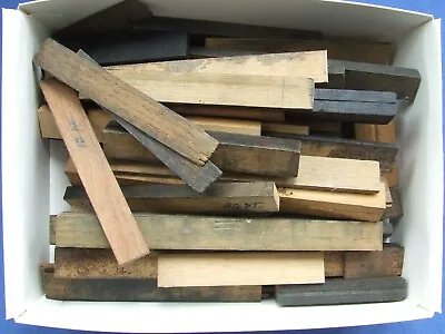 £7 • Buy Letterpress Printing Adana Assorted Pieces Of WOOD FURNITURE Sold By Weight 500g