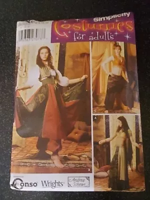 SIMPLICITY Misses BELLY DANCING COSTUMES Sewing Pattern SIZE 6 - 12 5359 • £6.25