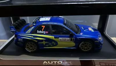 1/18  Autoart Impreza WRC 2007 #7 Rally Monte Carlo 910972 • $357.56