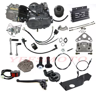 Lifan 140cc Manual Clutch Engine Motor 4-stroke For Pit Pro Dirt Bike Motorcycle • $473.63