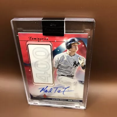 2023 Topps Luminaries Mark Teixeira Home Run Kings Red Auto #03/10 Yankees • $49.99