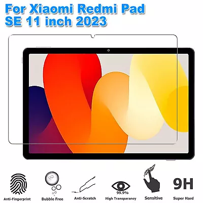 For Xiaomi Redmi Pad SE 11 Inch 2023 Tempered Glass Screen Protector Film • $20.99