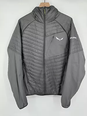 Salewa Men’s Ortles Hybrid 2 Primaloft Jacket Grey Mens Size Large • $59.99