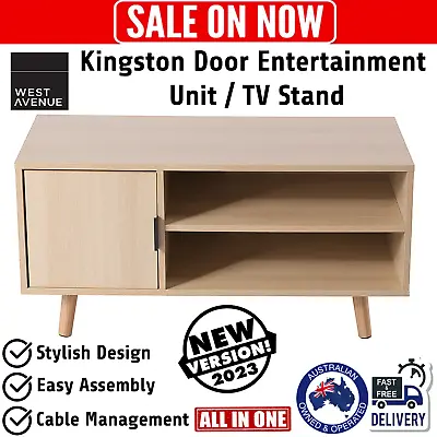 $49.95 • Buy TV Entertainment Unit Shelf Cabinet TV Stand Home Furniture Storage Display Unit
