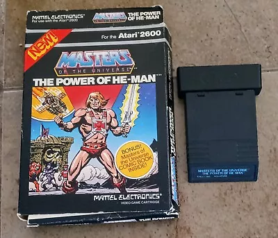 Masters Of The Universe The Power Of He-Man For ATARI 2600 • $32