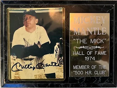 Mickey Mantle Autograph • $65