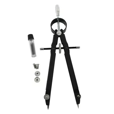 Professional Compass Compass Geometry Set With Lock Math And Precision ComX2M4 • £5.64