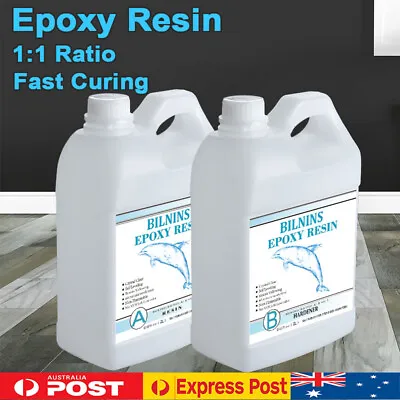Epoxy Resin Casting Ultra Clear High Gloss Liquid 1:1 Craft Kit Coating Art DIY • $129.99