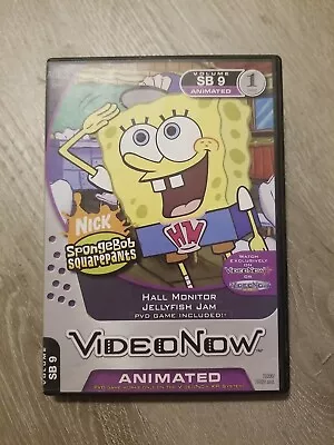 VIDEO NOW DISC SPONGEBOB FOR VIDEONOW XP SYSTEM SB 9 Hall Monitor Jellyfish Jam • $15