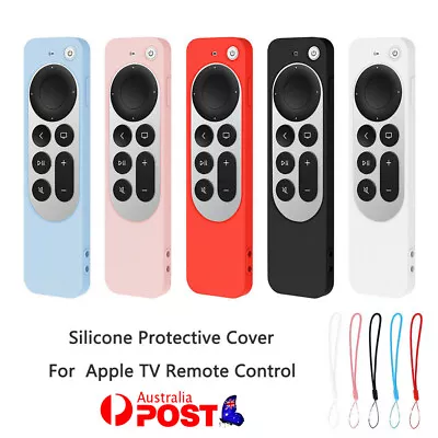 $6.06 • Buy 2022 6th Remote Control Silicone Sleeve Protective Case Cover For Apple TV 4K