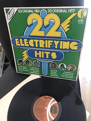 K-tel Original 22 Electrifying Hits ( Various Artists ) 1974 Vinyl Lp Record • £3.99