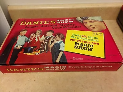 Vintage 1965 Dantes Magic Show In Original Box • $25