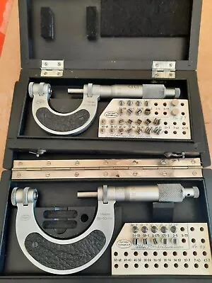 Mahr Screw Thread Micrometers 0-25 And 25-50mm • $460