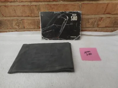 2000 00 Volvo S 80 Owners Manual In A Soft Case Preowned • $5