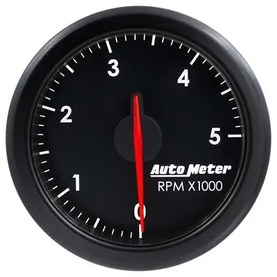 AutoMeter 9198-T AirDrive Tachometer; 2-1/16 In.; Black Dial Face; User Selectab • $229.95