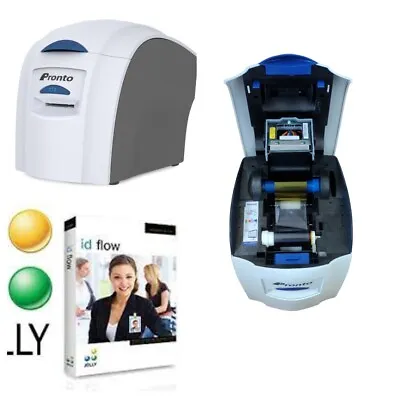 £425 • Buy Magicard Pronto Single Sided Colour ID Card Printer   Only Printed 491 Cards 