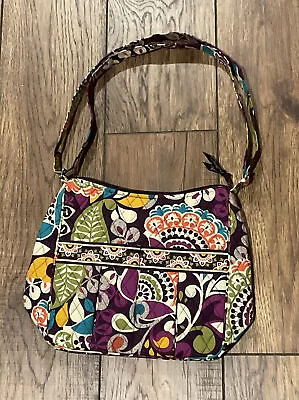 Vera Bradley Plum Crazy Glenna Shoulder Tote. New Without Tags • $49