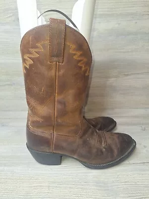 Ariat Sedona Brown Western Cowboy Leather Boots Style #34625 Mens 9 D • $39.99