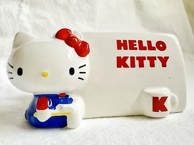 Extremely RARE Vintage Sanrio Hello Kitty Ceramic Toothpaste Squeezer 1976Japan • $169