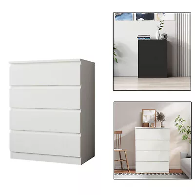 4 Drawers Dresser Chest Of Storage For Bedroom Nightstand Bedside Cabinet • $109.98