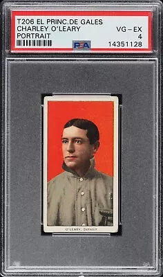 1909-11 T206 Charley O'Leary Portrait EPDG  PSA 4 #14351128 LOW POP! • $450.02