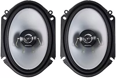 Kenwood KFC-C6866S 6x8  Sport Series 2-Way 250 Watts Max Car Audio Speakers Pair • $47