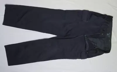 5.11 TACTICAL MENS PANTS 34x32 NAVY BLUE CARGO 109614 POLYESTER RAYON BLEND • $21.92