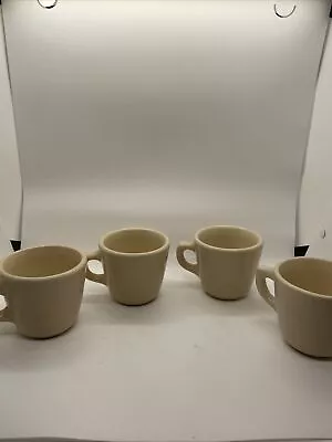 4 VTG McNicol Roloc China #18 #81 Heavy Duty Diner Ware Coffee Mug 6oz 1920’s • $36.99