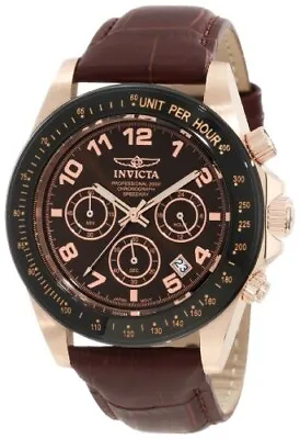 Invicta Speedway Chronograph Brown Dial Men's Watch 10712 • $69.28